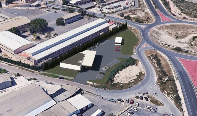 Así será la gasolinera con hotel de Elche junto a la EL-20 en Alzabares: tendrá 8 habitaciones