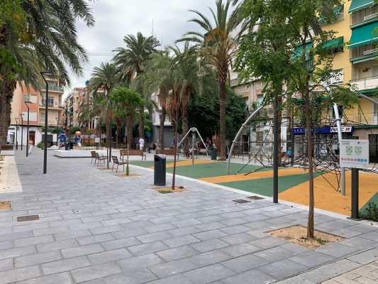 El PSOE acusa al bipartito de Alicante de no rotular en valenciano en los nuevos parques