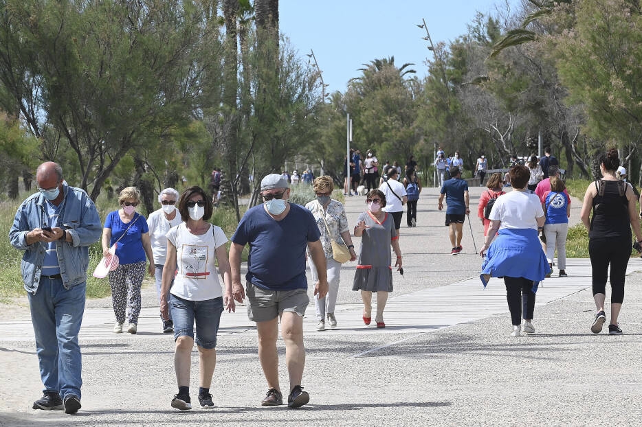  El 26 de junio las mascarillas dejarán de ser obligatorias al aire libre