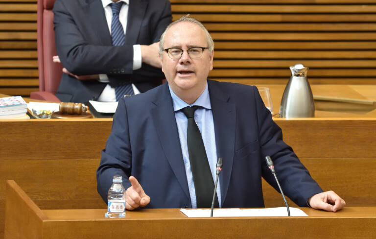 El diputado de Cs Vicente Fernández. Foto: CORTS - 