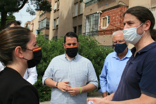 Vox reclama mejoras en las calles del barrio de Juan XXIII y medidas contra la okupación