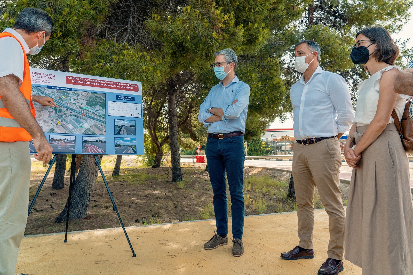 La Generalitat invierte 1,3 millones para mejorar la CV-35 a la altura de San Antonio de Benagéber