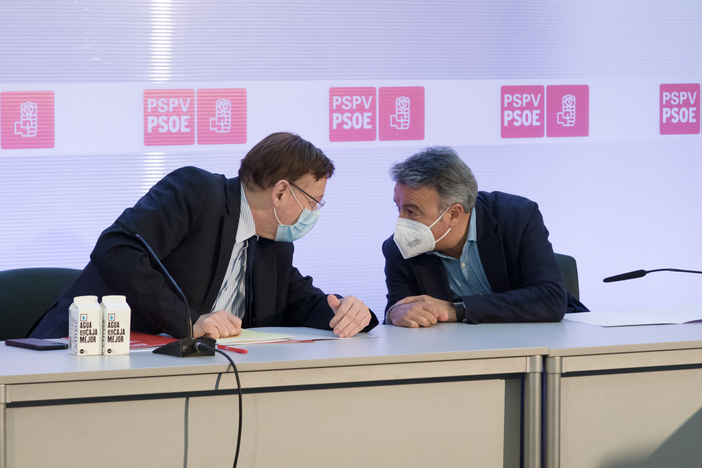 Puig retoma los actos del PSPV en Alicante: homenaje a los afectados por la Covid (y vender gestión) 