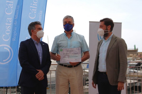 El Puerto de Cartagena renueva su apuesta por la sostenibilidad con el Sendero Azul entre el RCR y Cala Cortina