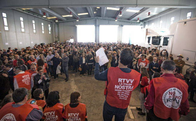 Los extrabajadores de RTVV tendrán hasta 18 puntos más para acceder a la bolsa