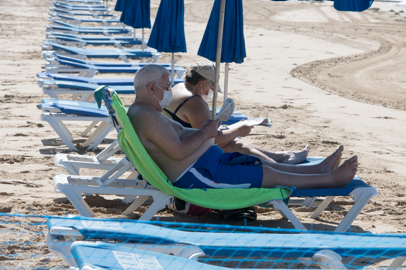 Playa sin mascarilla, un golpe de efecto positivo para la venta en el mercado británico