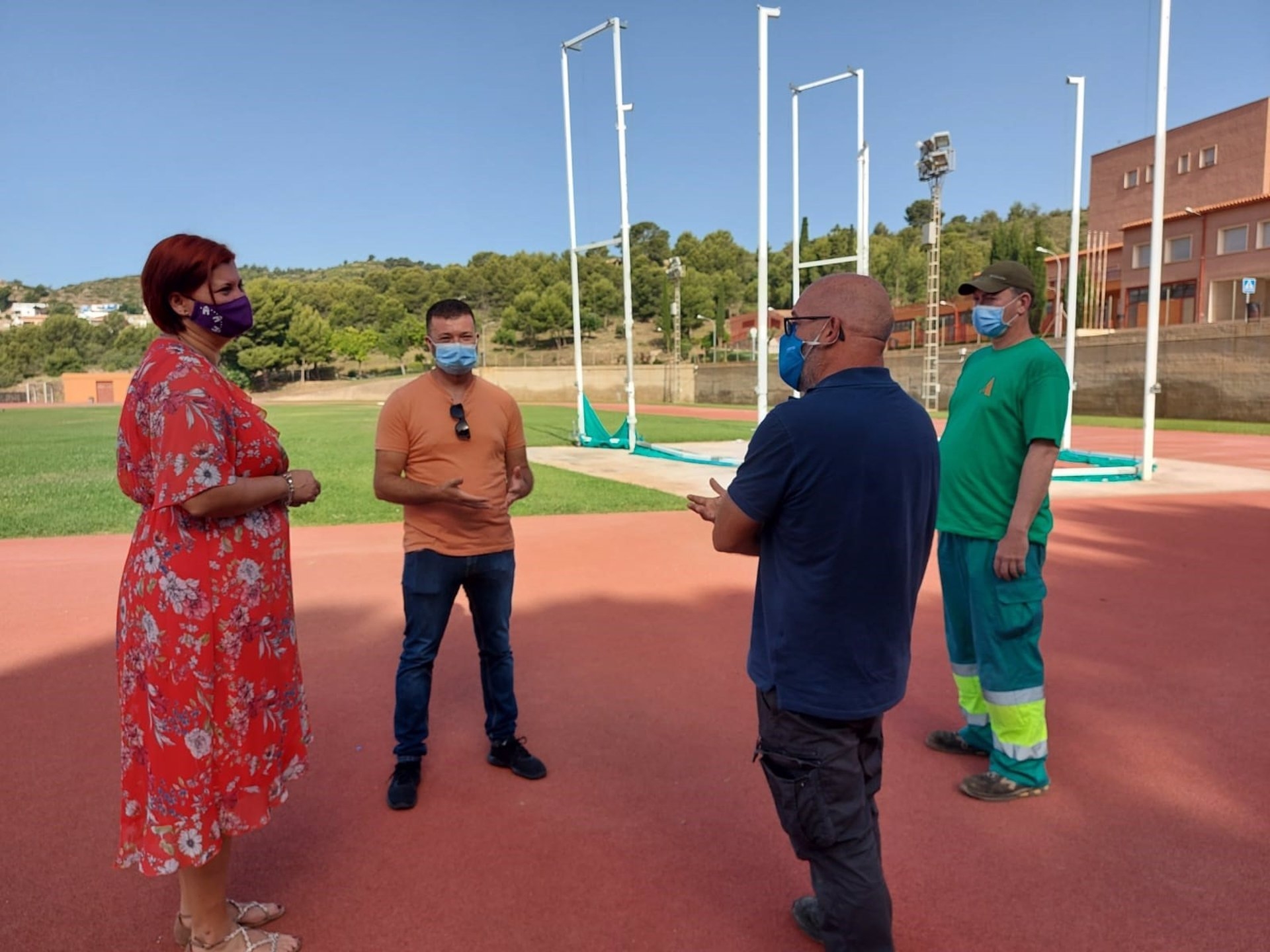 La Diputación adjudica el mantenimiento de las zonas verdes de Penyeta Roja a un centro especial de empleo