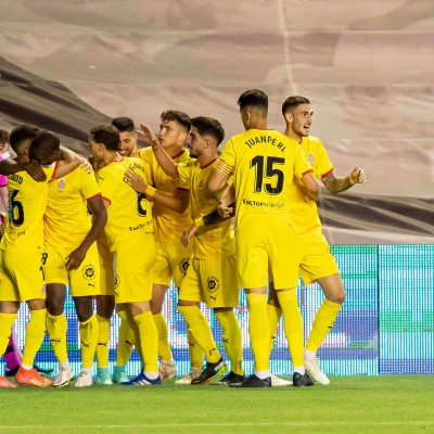 El Girona encarrila en Vallecas el sueño de Primera