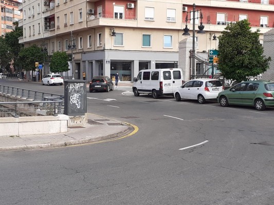 Las obras de la Línea 10 del metro obligan a cortar el tráfico de parte de la Gran Vía Ramón y Cajal