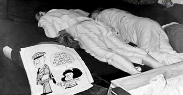 Mafalda ante el terrorismo de Estado