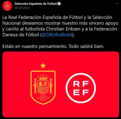 La selección española muestra 