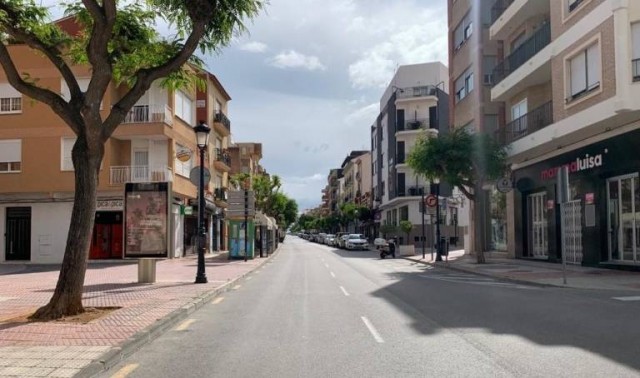 Benicàssim tiene todo listo para peatonalizar las calles Santo Tomás y Castelló 