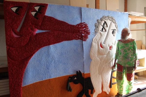 Benicàssim viu el retorn de Ripollés a Castelló després de 40 anys sense exposar pintura i gravat 