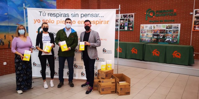 La murciana Filtros Nosk dona mascarillas a la Arrixaca y a la Asociación Murciana de Fibrosis