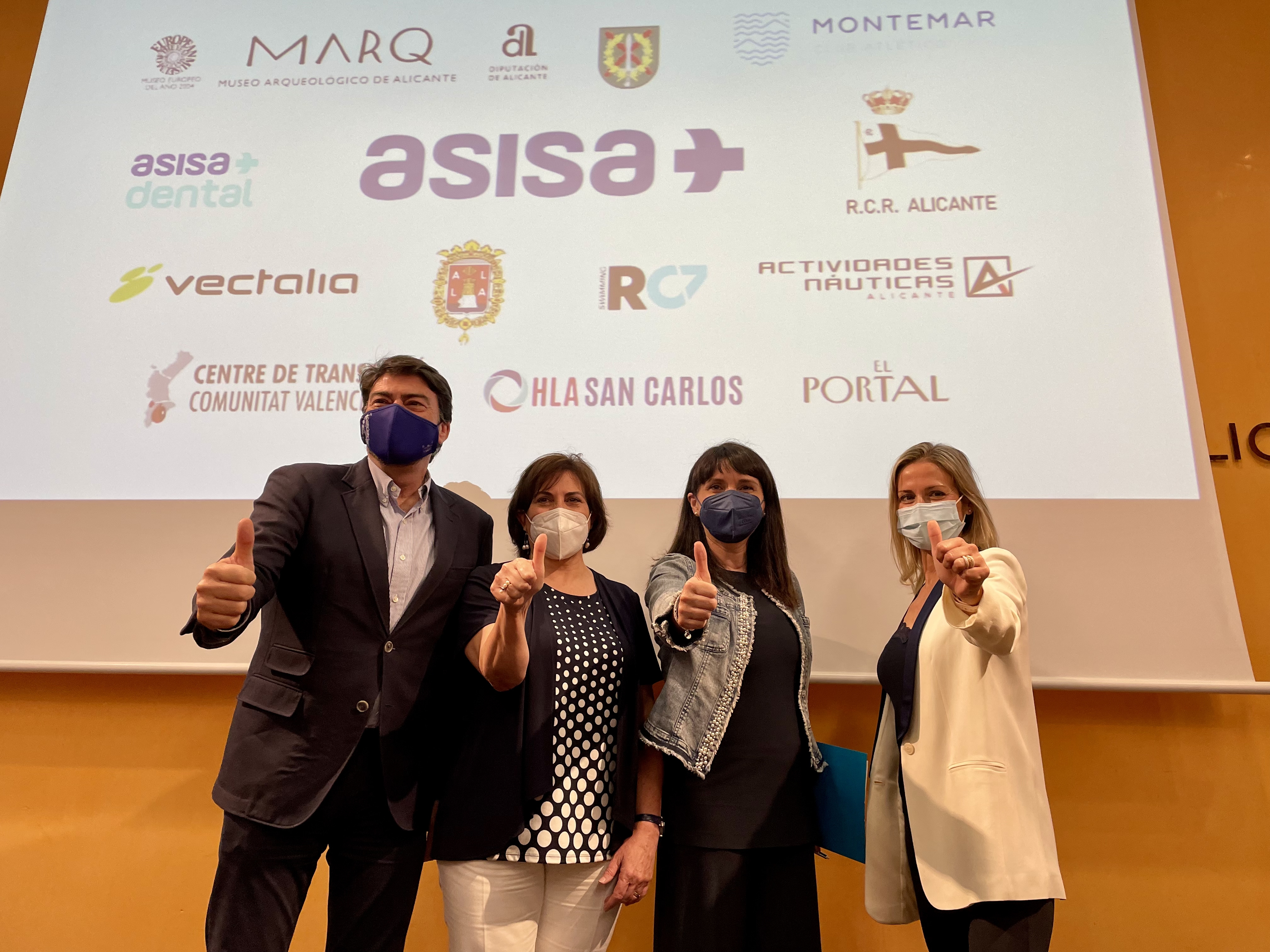 El alcalde, Luis Barcala, en la presentación de la maratón solidaria de donación de sangre que tendrá lugar el lunes en el Marq. - 