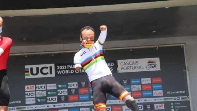 Ricardo Ten, campeón del mundo de contrarreloj en Estoril