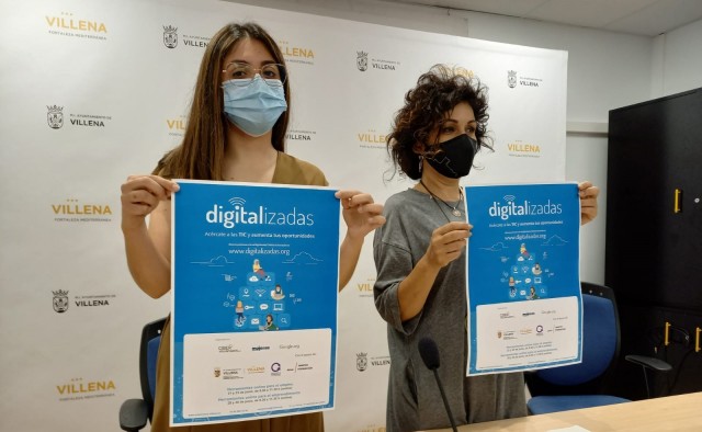 Villena ofrece un curso de digitalización para mujeres con el fin de reducir la brecha digital 