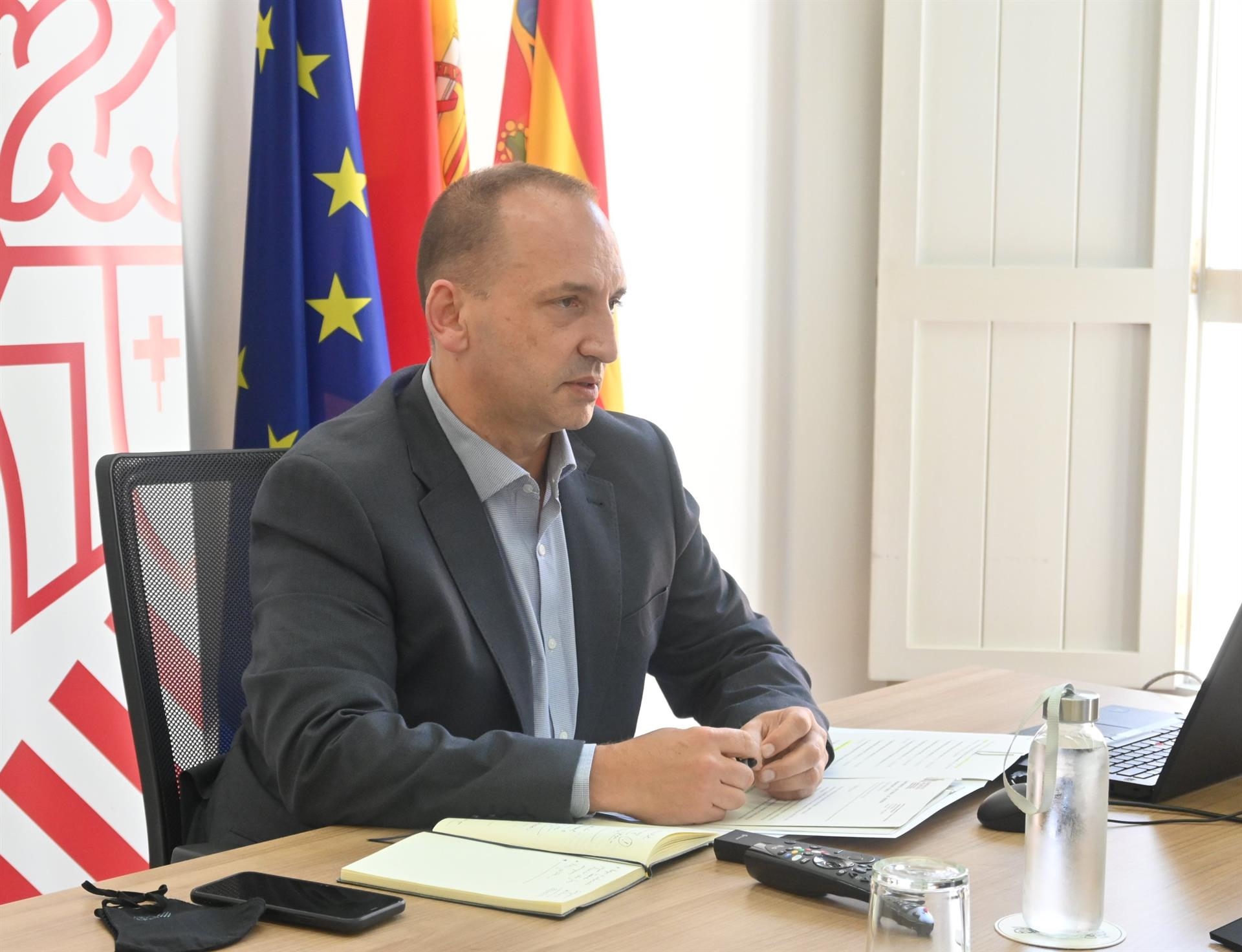 El vicepresidente segundo y conseller de Vivienda y Arquitectura Bioclimántica, Rubén Martínez Dalmau. Foto:  GVA - 