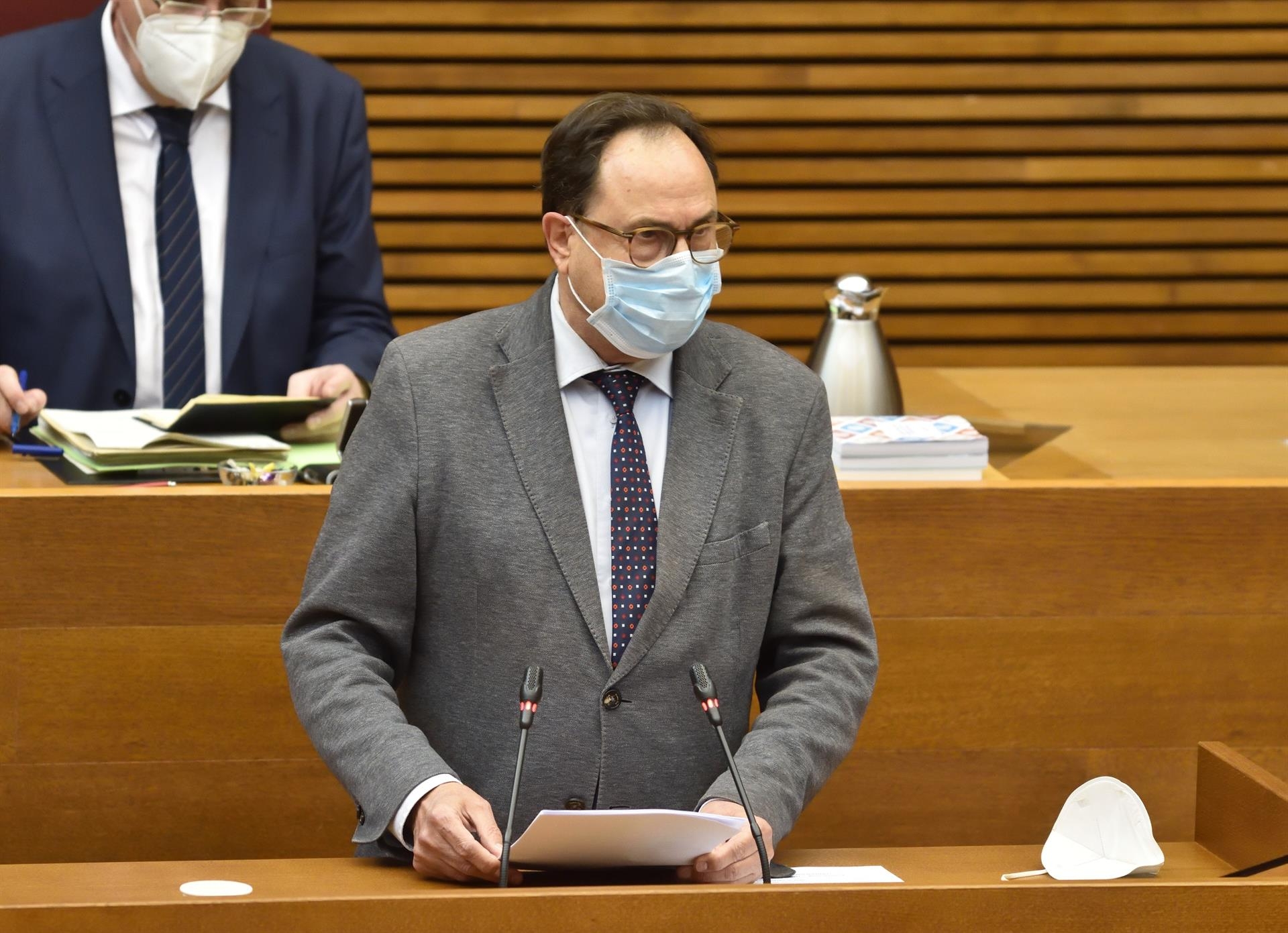 El conseller de Hacienda, Vicent Soler. Foto: INMA CABALLER/CORTS - 