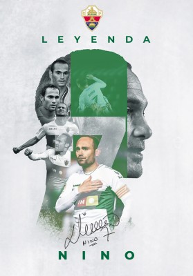 El Elche entrega la insignia de oro y brillantes del club a Nino
