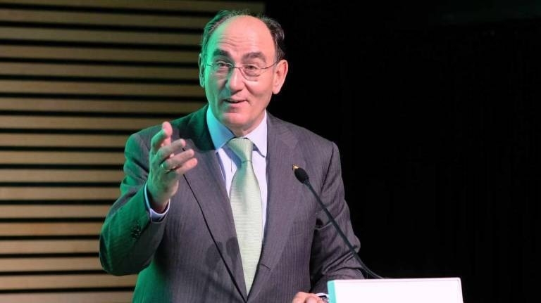 El presidente de Iberdrola, Ignacio Sánchez Galán. - 