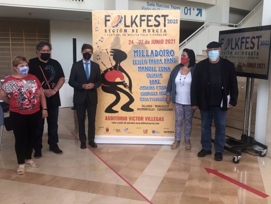 El primer festival de música folk de la Región se celebrará a finales de junio con diez grupos