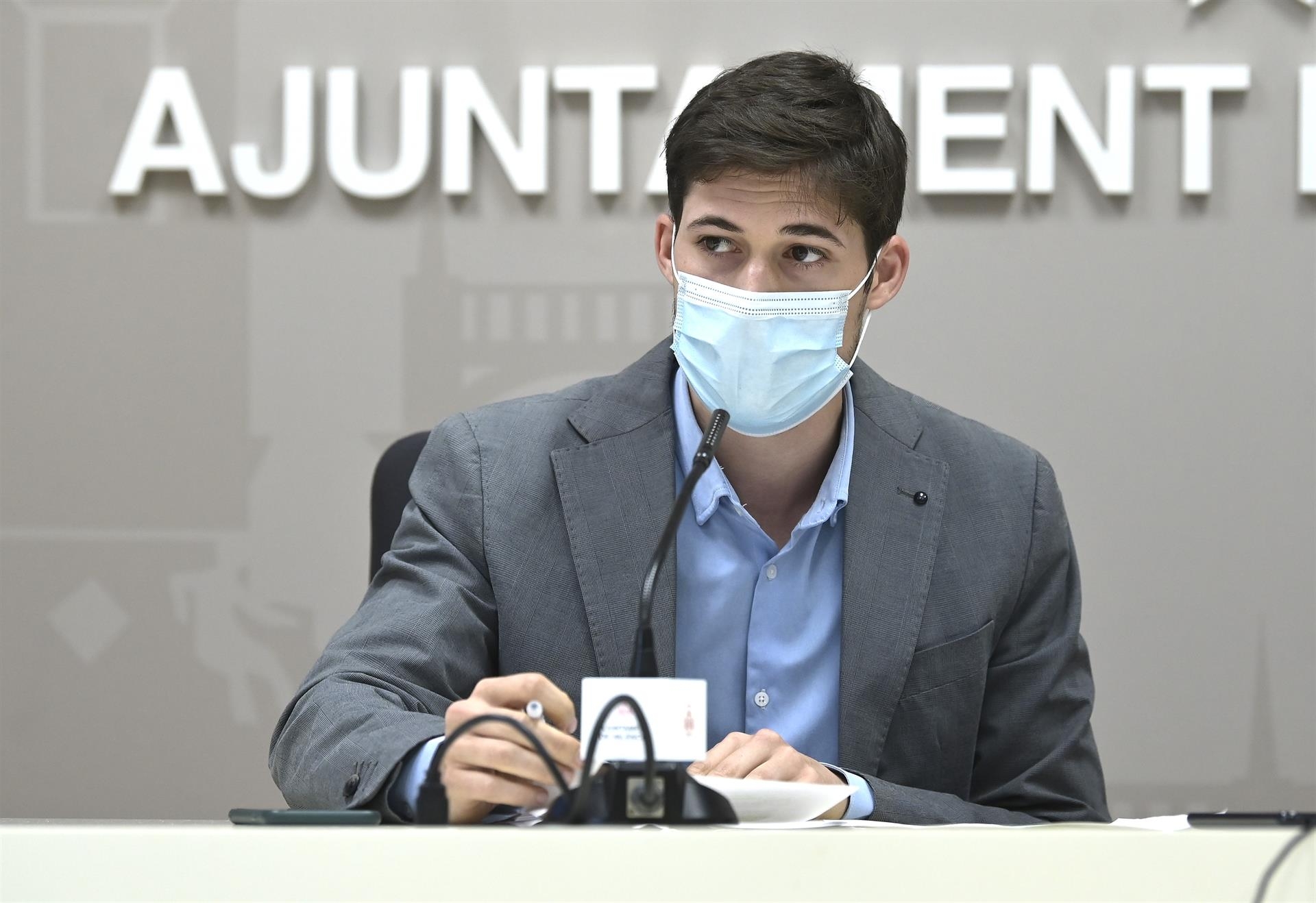 El concejal de Hacienda en el Ayuntamiento de València, Borja Sanjuán. Foto: AYUNTAMIENTO DE VALÈNCIA - 