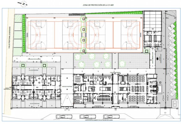 19 empresas pujan por el contrato de 6,8 millones de la construcción del CEIP Amanecer de Torrevieja