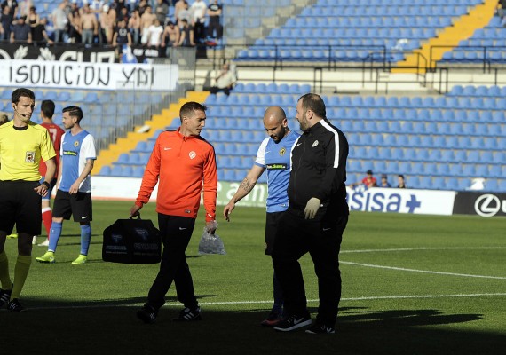 Chechu se vuelve a lesionar