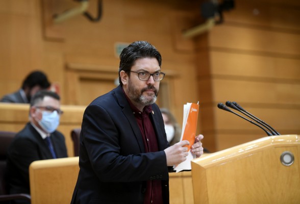 Ciudadanos asciende a Miguel Sánchez a portavoz en el Senado