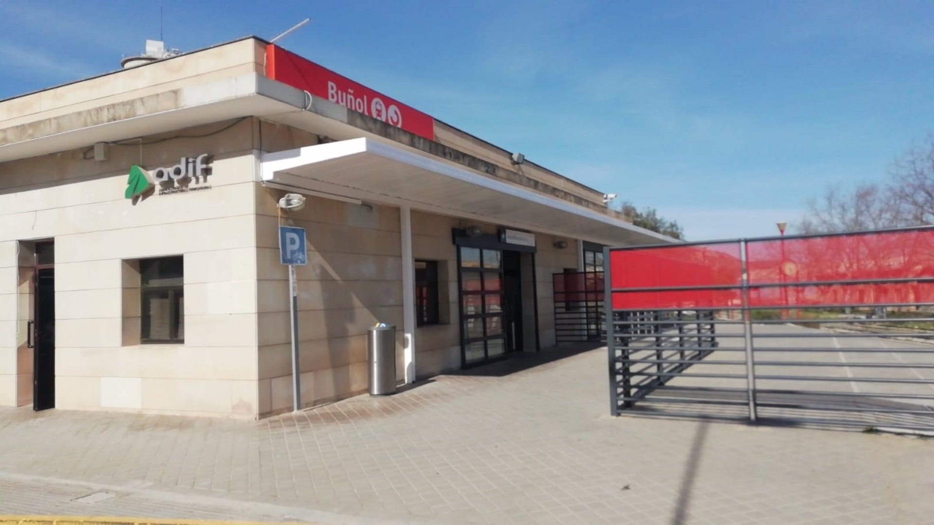 Estación de Buñol. Foto: ADIF - 