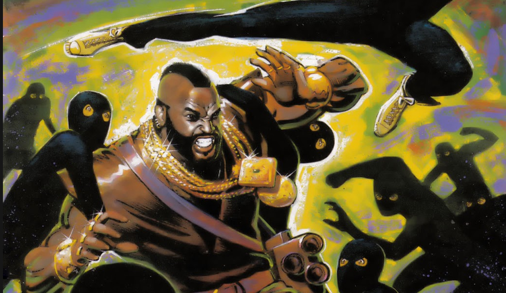 Los cómics fascistoides de Mr. T contra la droga