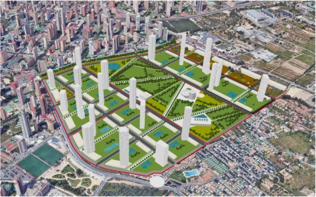 Benidorm desestima las alegaciones a la versión preliminar del Plan Plarcial Ensanche Levante 