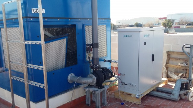 Biótica instala su sistema de detección de legionella en torres de refrigeración del aeropuerto de El Altet