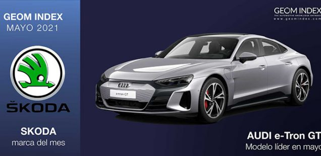 Skoda y el eléctrico Audi RS e-tron GT encabezan las valoraciones de los internautas en mayo