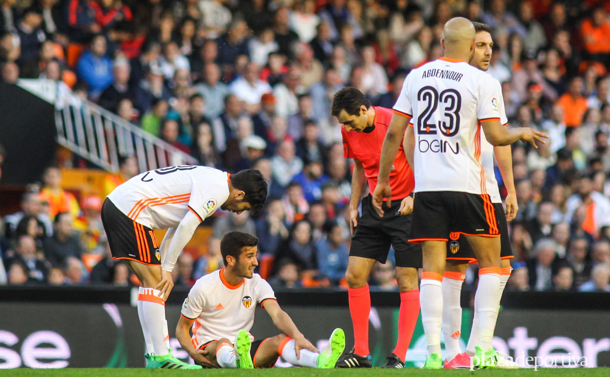 Gayà, entre dos y tres semanas de baja