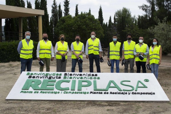 Reciplasa recupera un 2% más de residuos con la instalación de los nuevos separadores