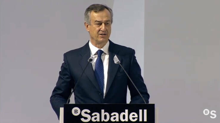 El nuevo CEO del Sabadell apuesta por su banco: invierte medio millón de euros en acciones