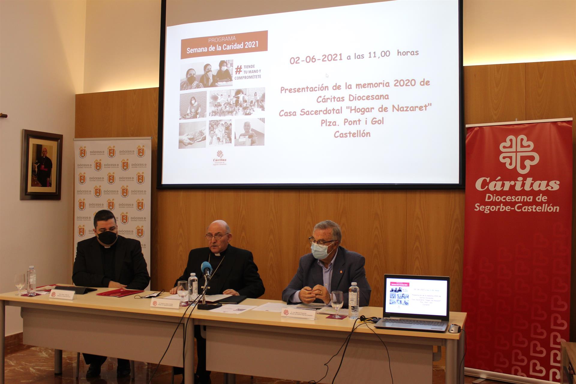 Cáritas Segorbe-Castellón atendió a 16.815 personas en 2020, un 16% más que en 2019