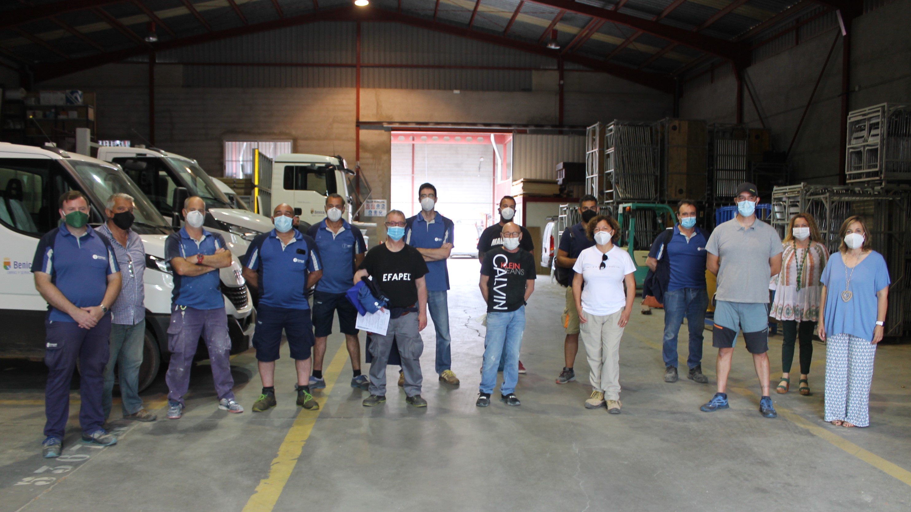 Benicàssim incorpora a doce nuevos operarios a la brigada municipal