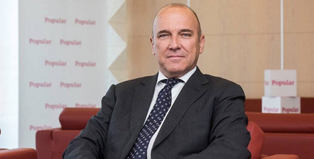 Pedro Larena solo dura seis meses como consejero delegado del Banco Popular