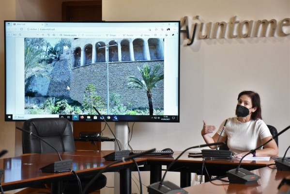 Elche activa el proyecto para la consolidar la ladera del río tras las grietas del Molí Real