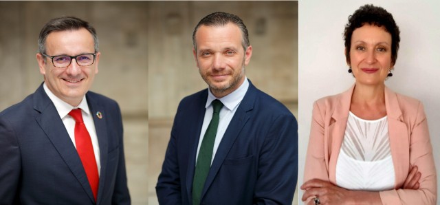 Conesa, Segado y Marín defenderán en el Congreso la reforma del Estatuto murciano