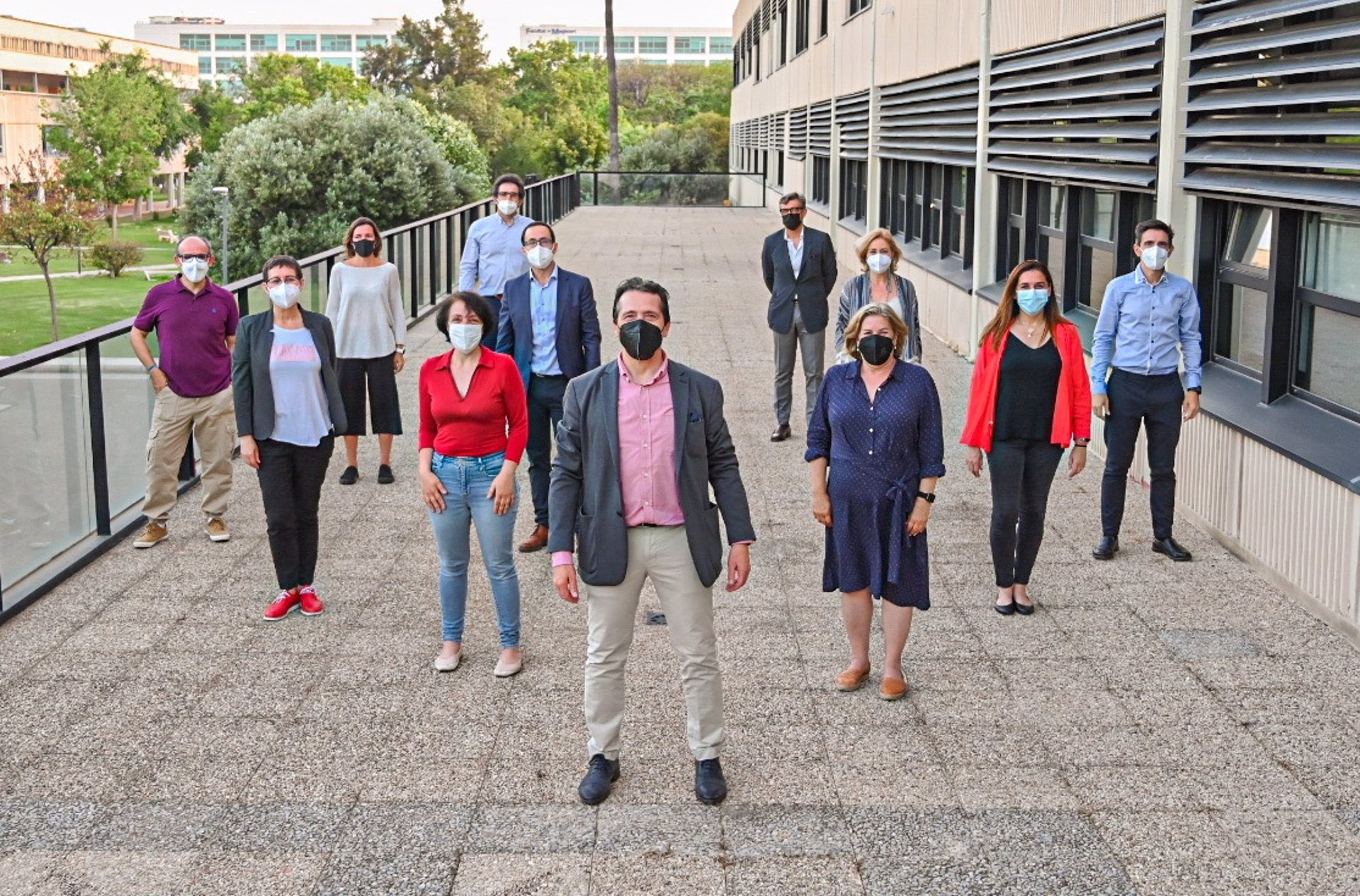 José Esteban Capilla, y su equipo. Foto: UPV - 