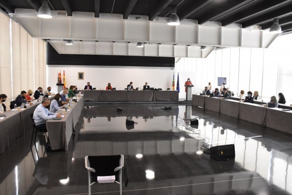 El pleno de Elche acuerda reclamar a la 
Diputación la sede de Suma y agilizar el Palacio de 
Congresos 
