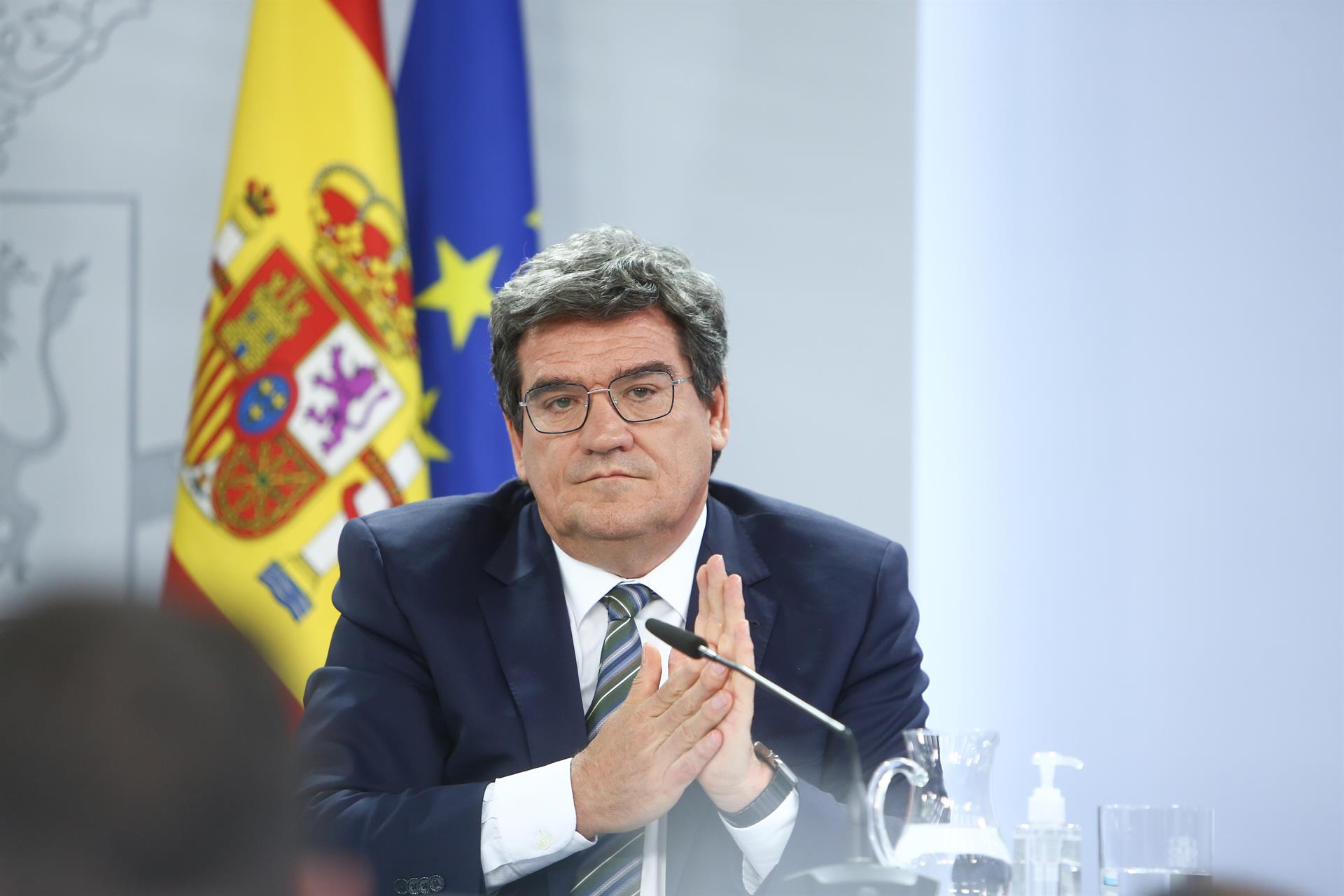 El ministro de Inclusión, Seguridad Social y Migraciones, José Luis Escrivá - 