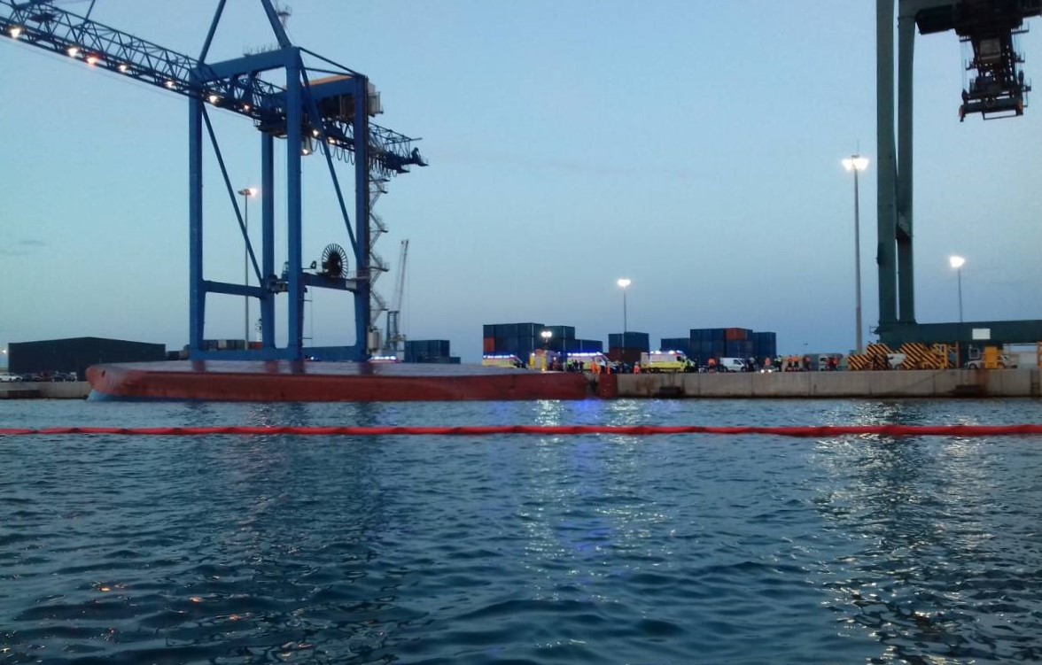 El puerto de Castellón permanece cerrado mientras sigue la búsqueda de los desaparecidos
