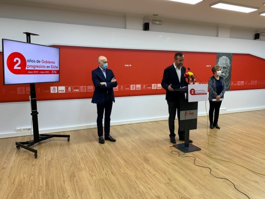 El PSOE de Elche defiende que ha cumplido con más del 50% de los compromisos electorales