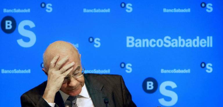  Josep Oliú, presidente Banco Sabadell  - 
