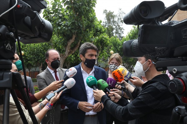 Mazón, sobre los recortes al trasvase: 